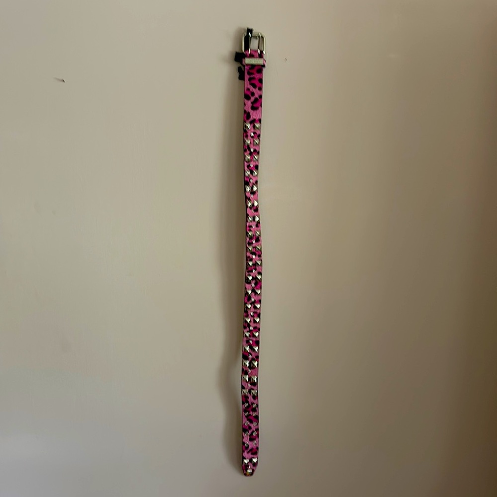 Pink Leopard Print Belt - Picture 5 of 6